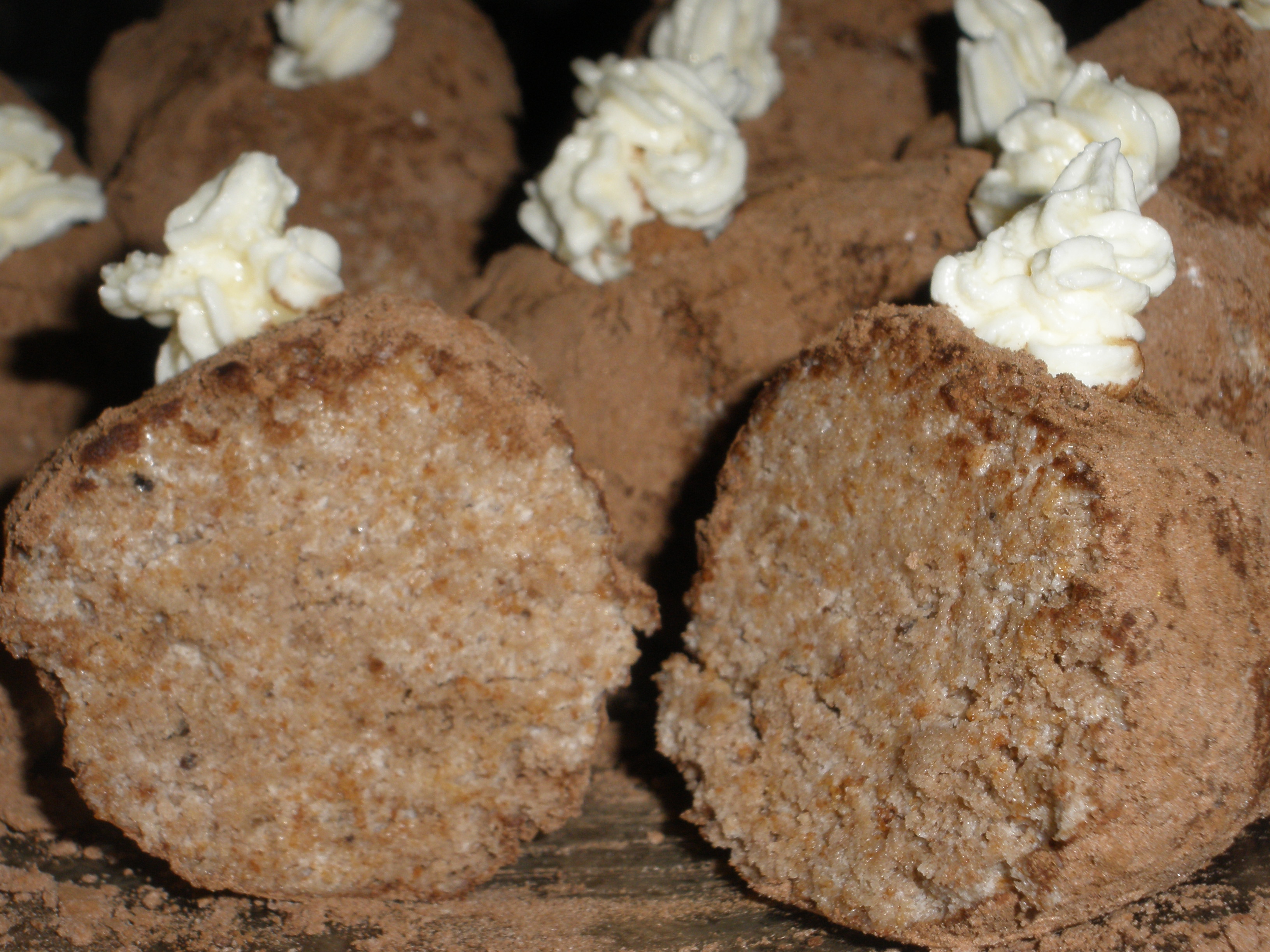 Torta di patate con latte condensato