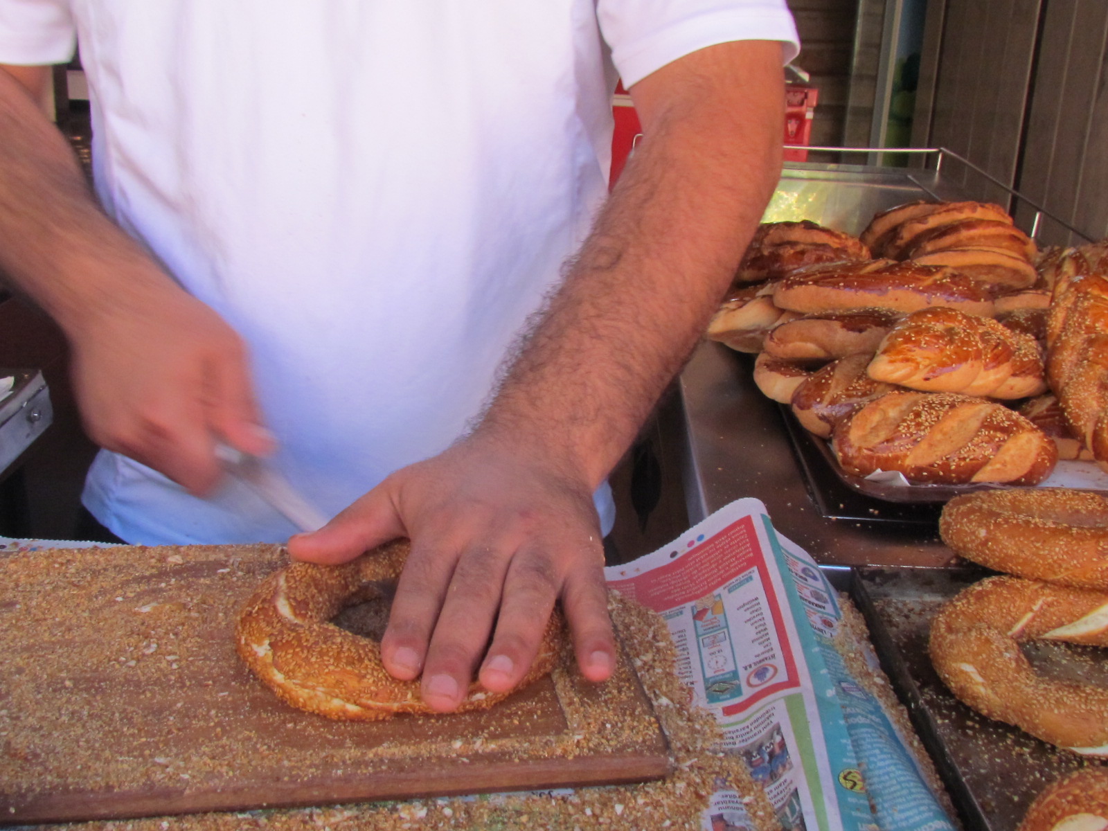 Turkish bagels (Simity)