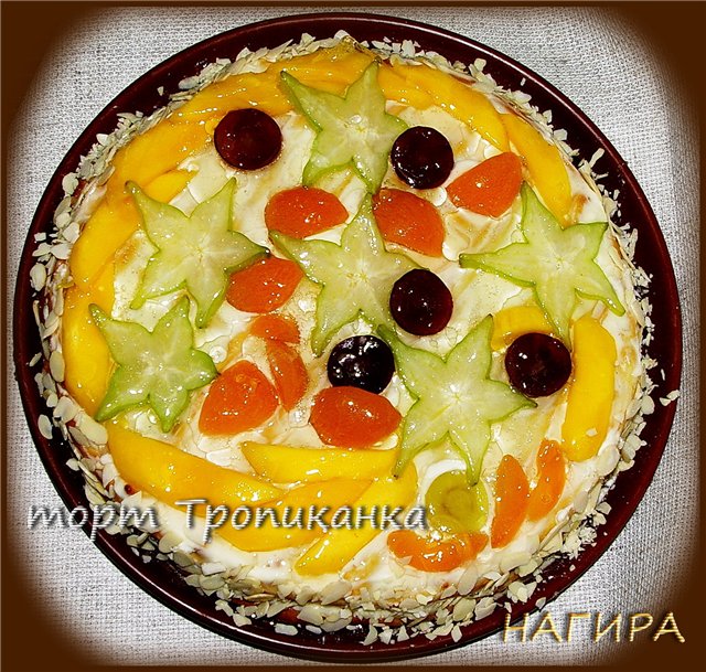 Tropicanka torta