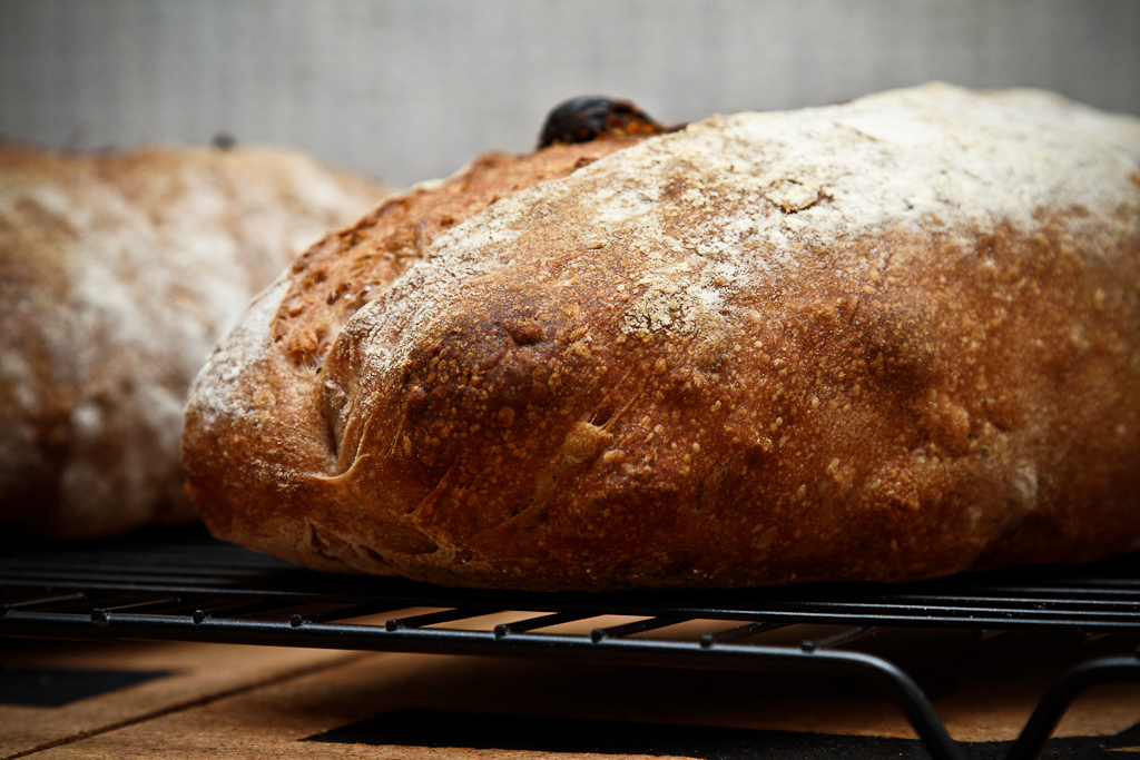 Vinprodusentbrød (Pain au Vingeron) i ovnen