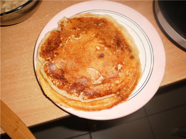 Curd pancakes Quarkpfannkuchen