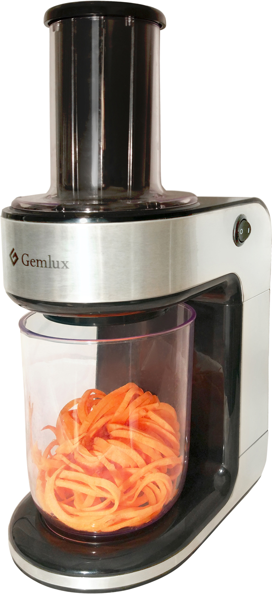 Spiral chopper (slicer, spiralizer) for cutting vegetables and fruits