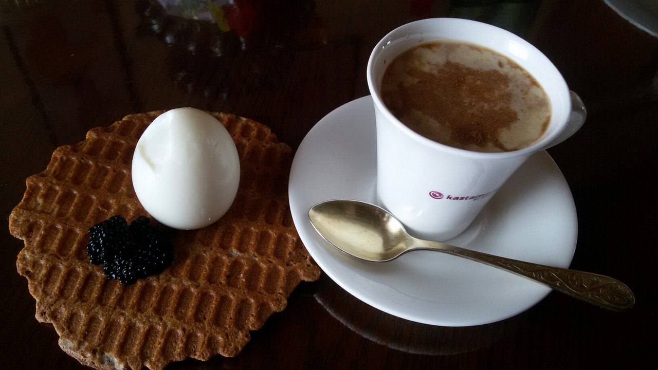 Caffè al formaggio in stile Leopoli (interpretazione Tambov)