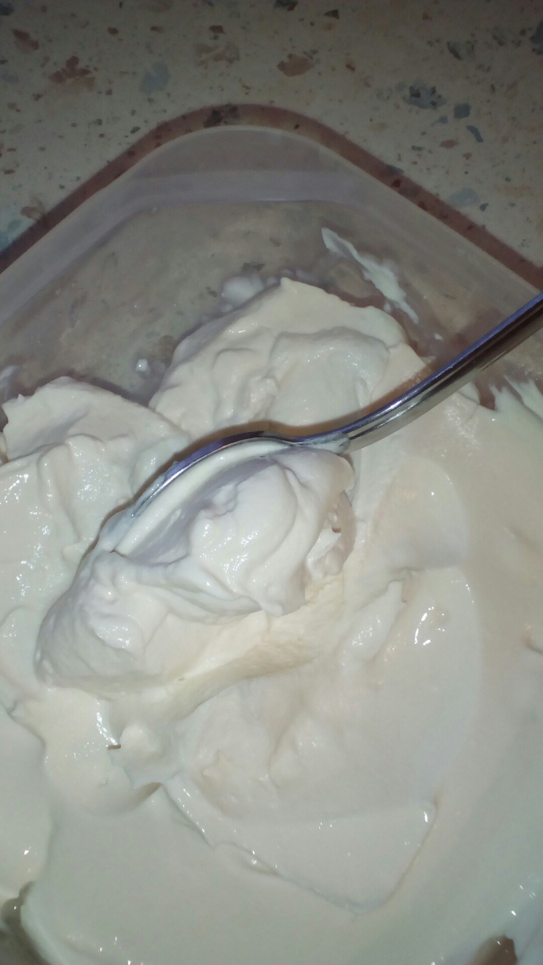 Homemade cream cheese