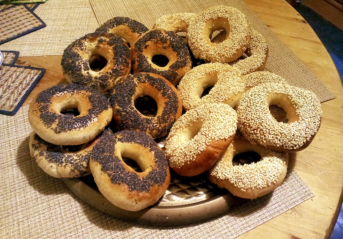 Ukrainske bagels (mesterklasse)