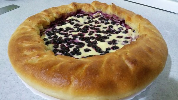 Tartas de masa de levadura con kéfir