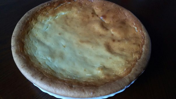 Pastel de cuajada rápida