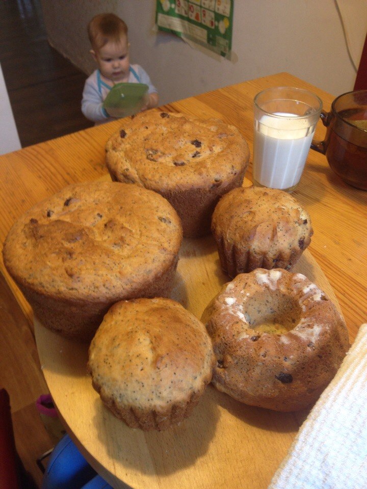 Kulich with Myasoedovskaya in the oven (master class)