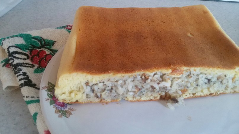 Gyors élesztő pite saurival és rizzsel