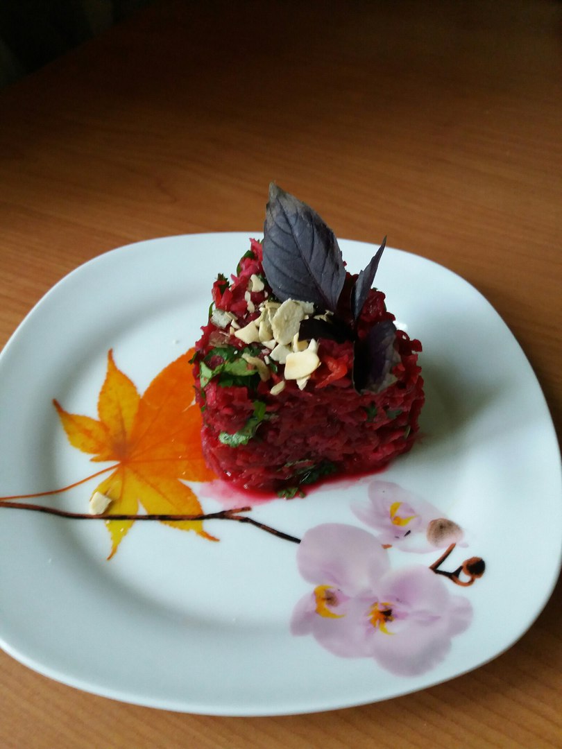 Beetroot, Carrot at Celery Root Salad