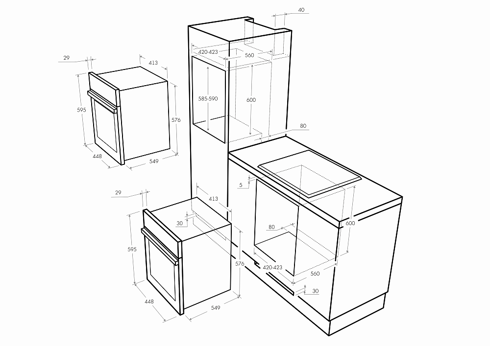 Furniture for kitchen