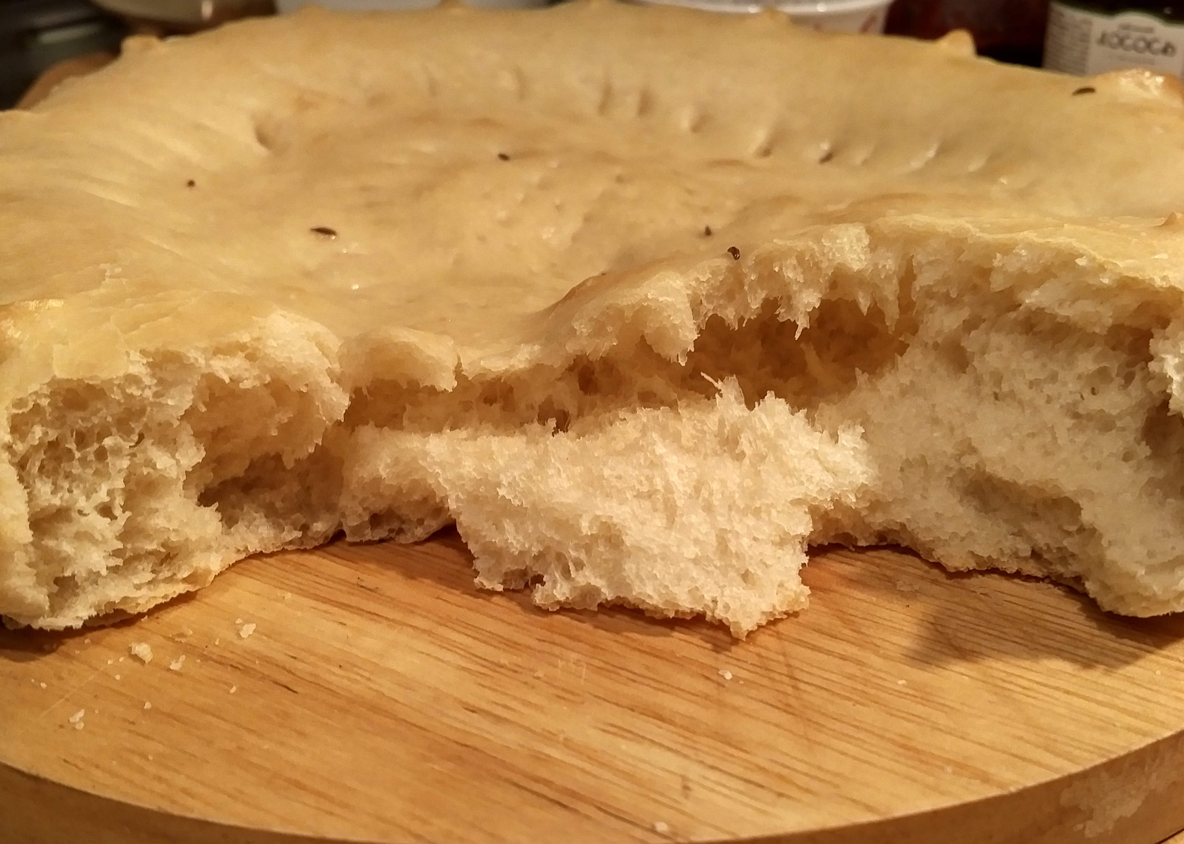 Tádžické flatbread Non