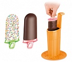 Ice cream molds and spoons