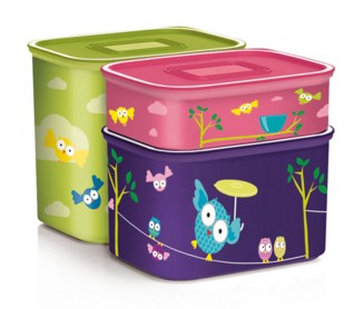 Tupperware จานพลาสติก - บทวิจารณ์