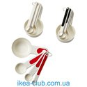 Measuring cups and spoons for the bread maker