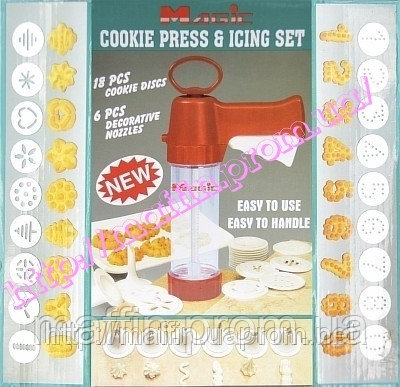 Cookie press sprøyte