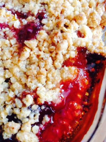 Crumble met fruit (universeel)