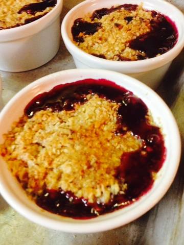 Crumble met fruit (universeel)