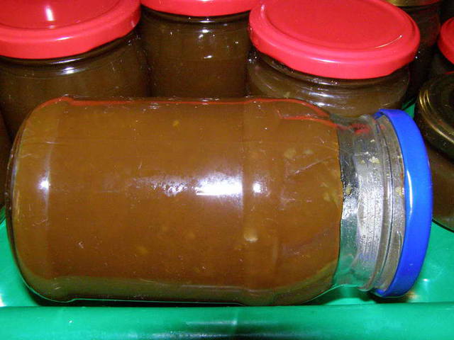 Marmellata di rosa canina di conifere