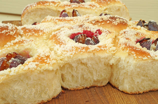 Torta Di Prugne Cospargere