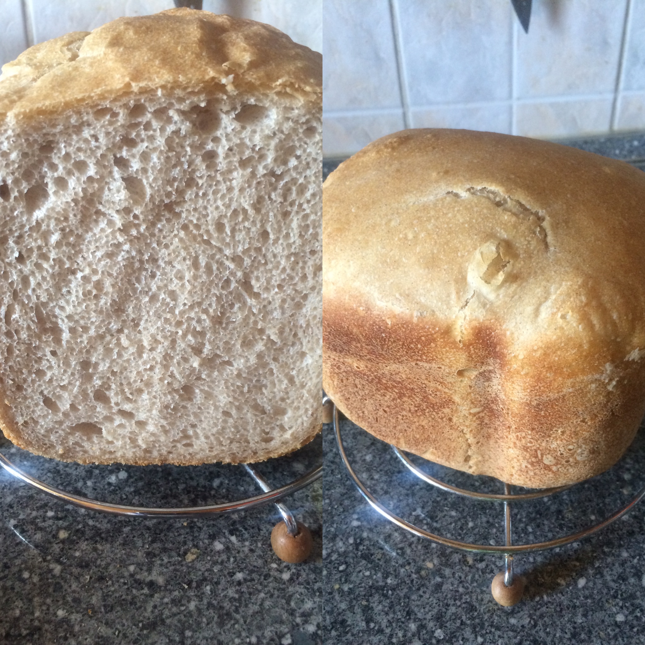 Pane di frumento con lievito naturale di segale