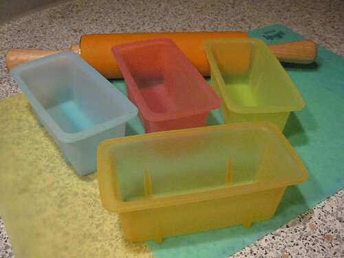 Articoli in silicone (stampi, tappeti, nappe, guanti, ecc.)