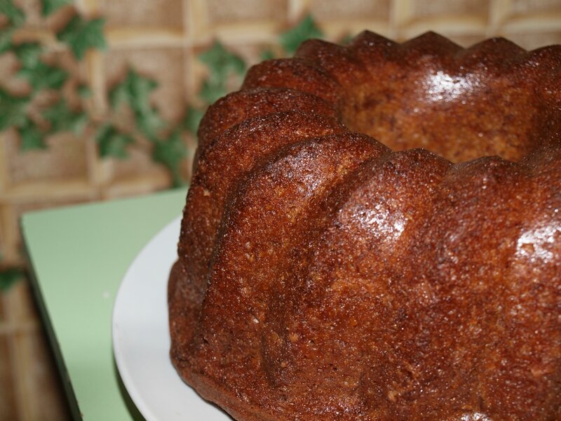 Banán torta (klasszikus banán bundt torta)