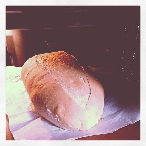 Pane con crema pasticcera