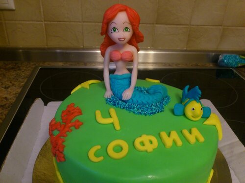 The Little Mermaid Cakes