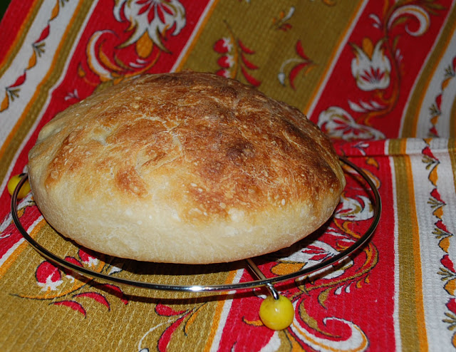 Italian bread (Ann Thibeault) in the oven