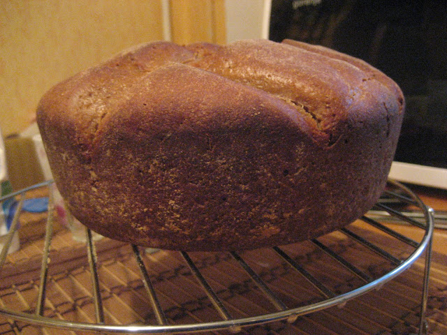 Pane di segale a lievitazione naturale.