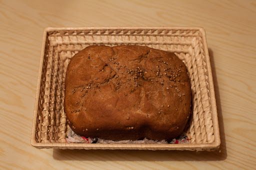 Pane Borodino Lo stesso nella macchina per il pane