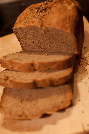 Pane Borodino Lo stesso nella macchina per il pane