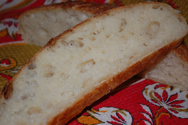 Italian bread (Ann Thibeault) in the oven