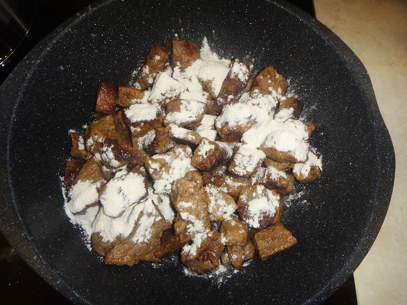 Goulash in beer