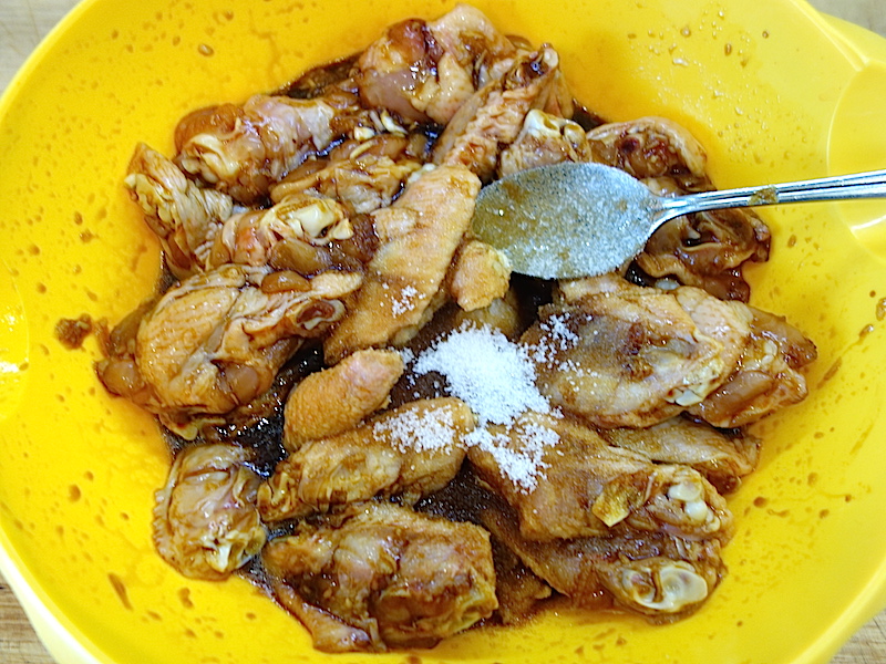 Ali di pollo per la birra