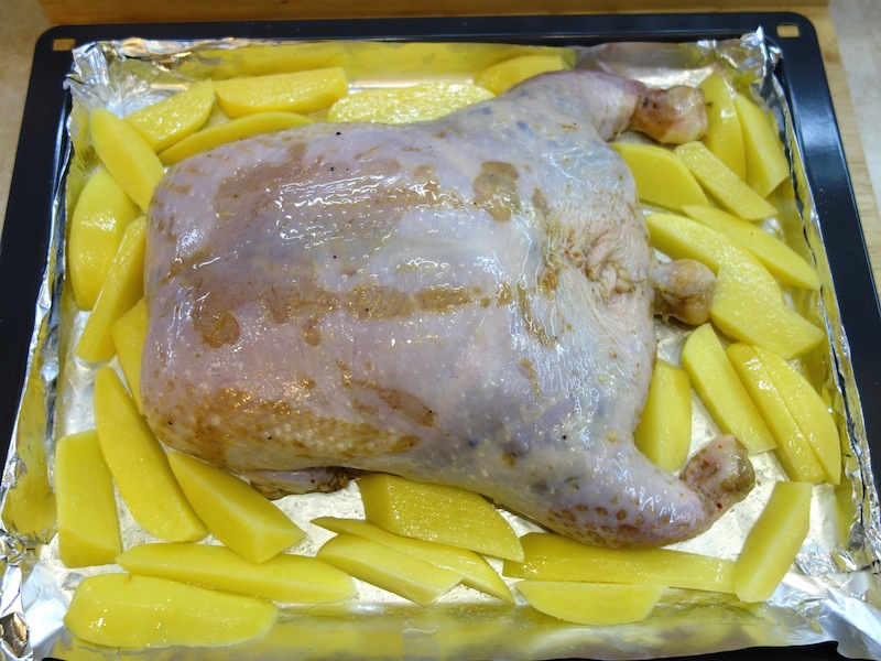 Pollo al forno