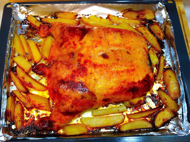 Pollo al forno