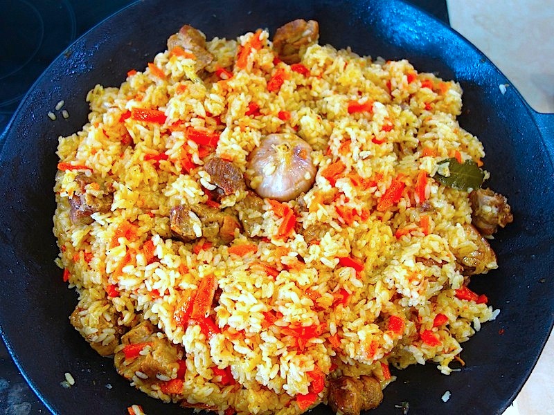 Arroz con carne (clase magistral)