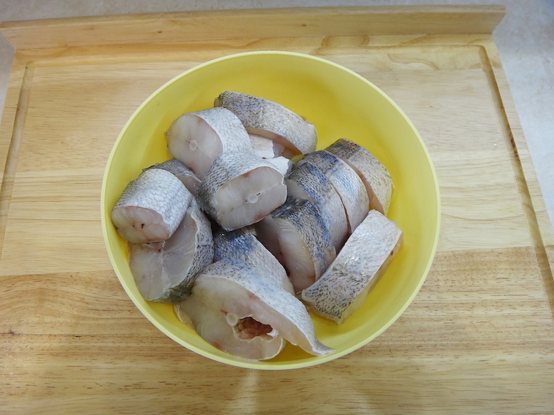 Marinated cold fish