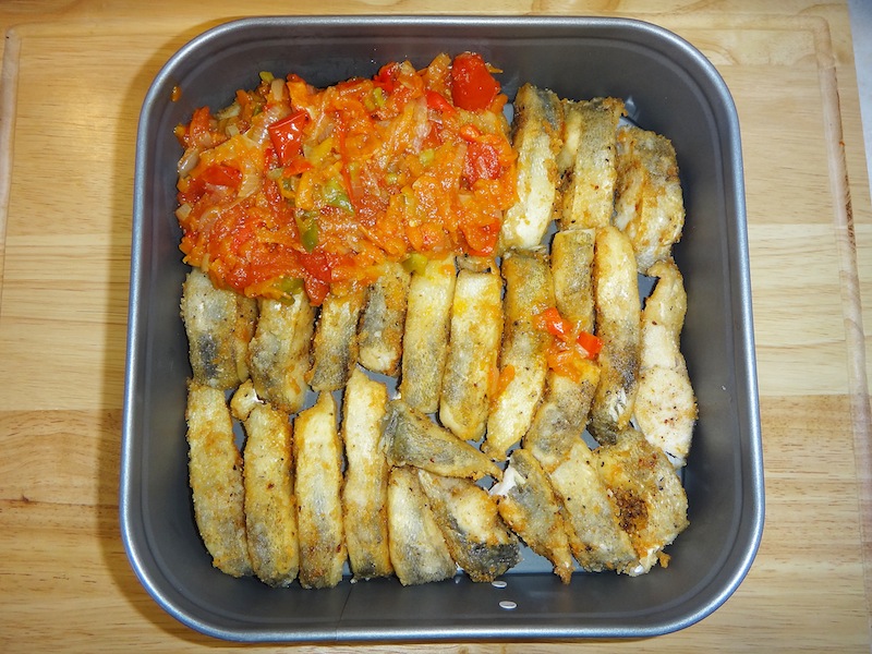 Marinated cold fish