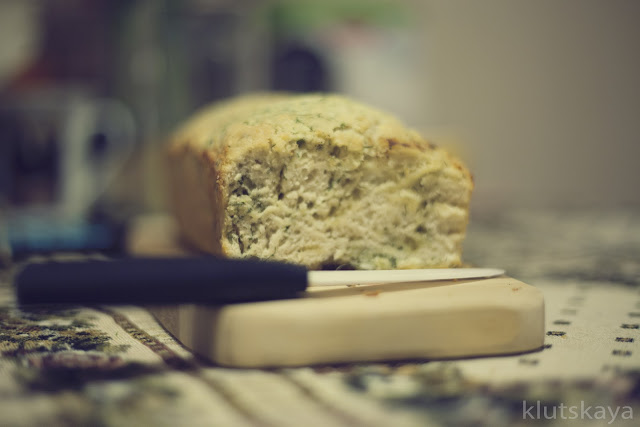 Kaasbrood met dille op bier (oven)