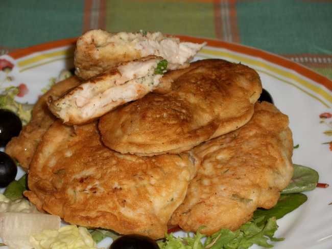 Filetto di pollo in pastella