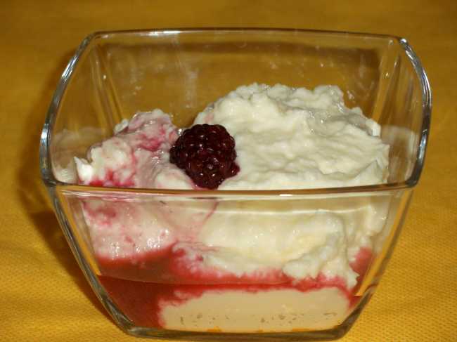 Dessert "Airy curd"