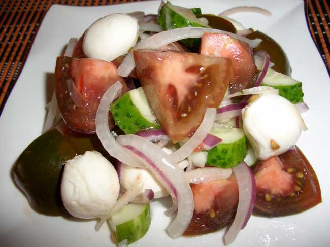 Ensalada de tomate Kumato