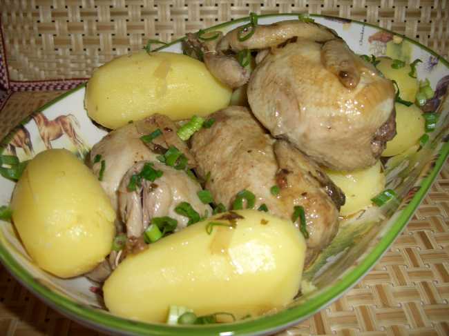 Ang pugo ay nilaga sa Madeira (Cuckoo 1054)