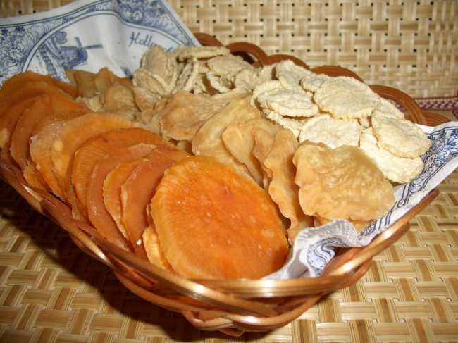 Chips di rapa e cavolo rapa