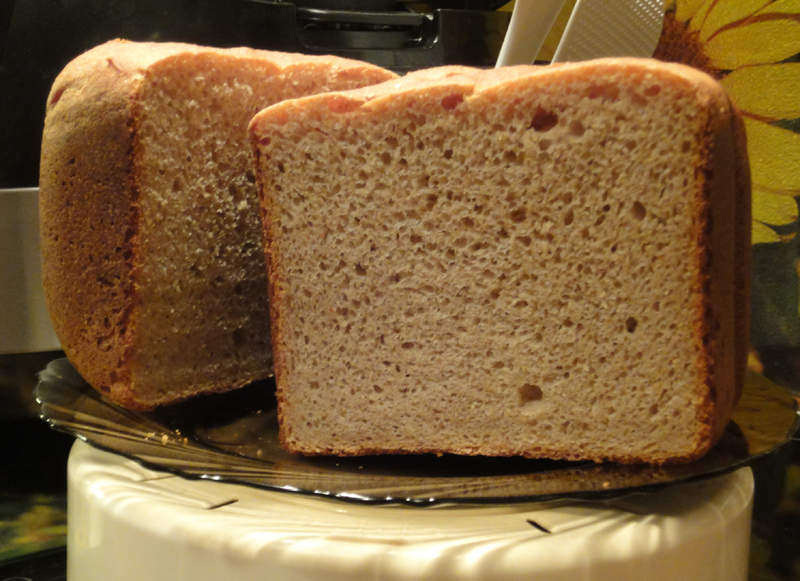 Sourdough buckwheat tinapay