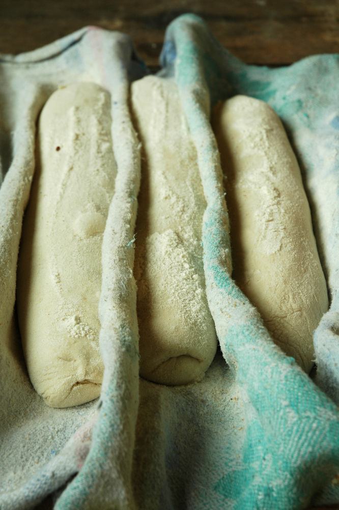 How to bake a baguette in the oven?