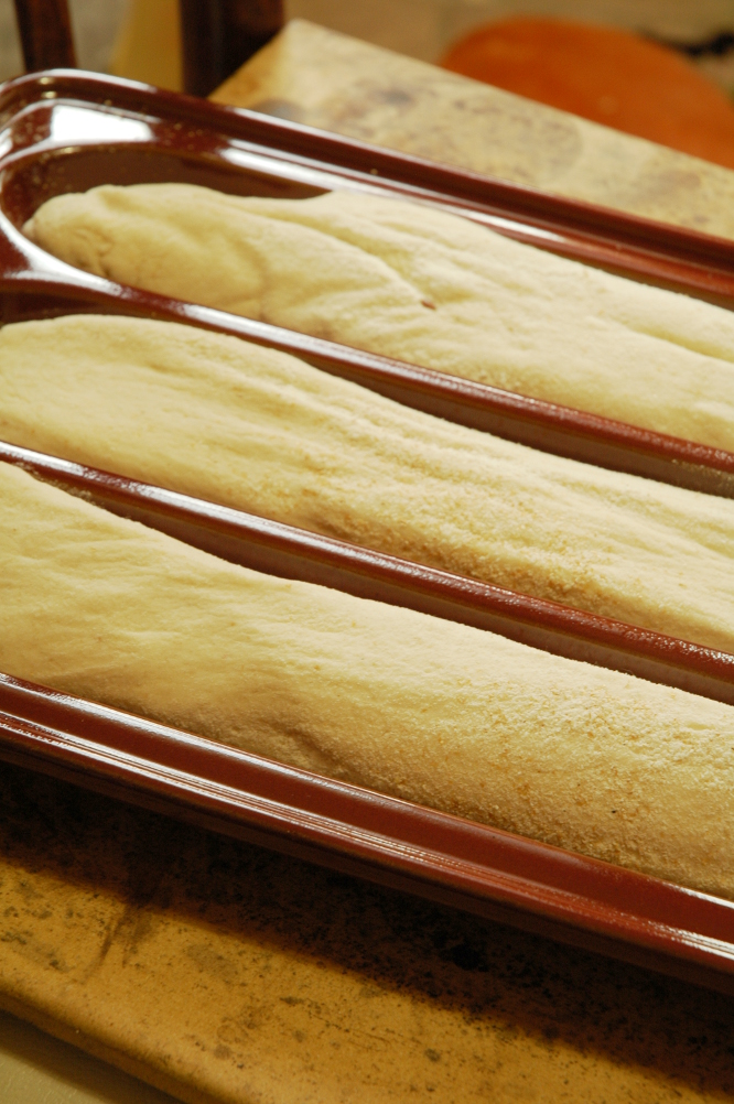 How to bake a baguette in the oven?